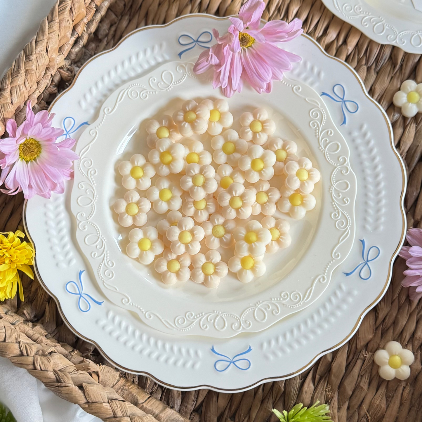 Sunday Bloom Daisy Wax Melts – Fruity Floral Garden Escape