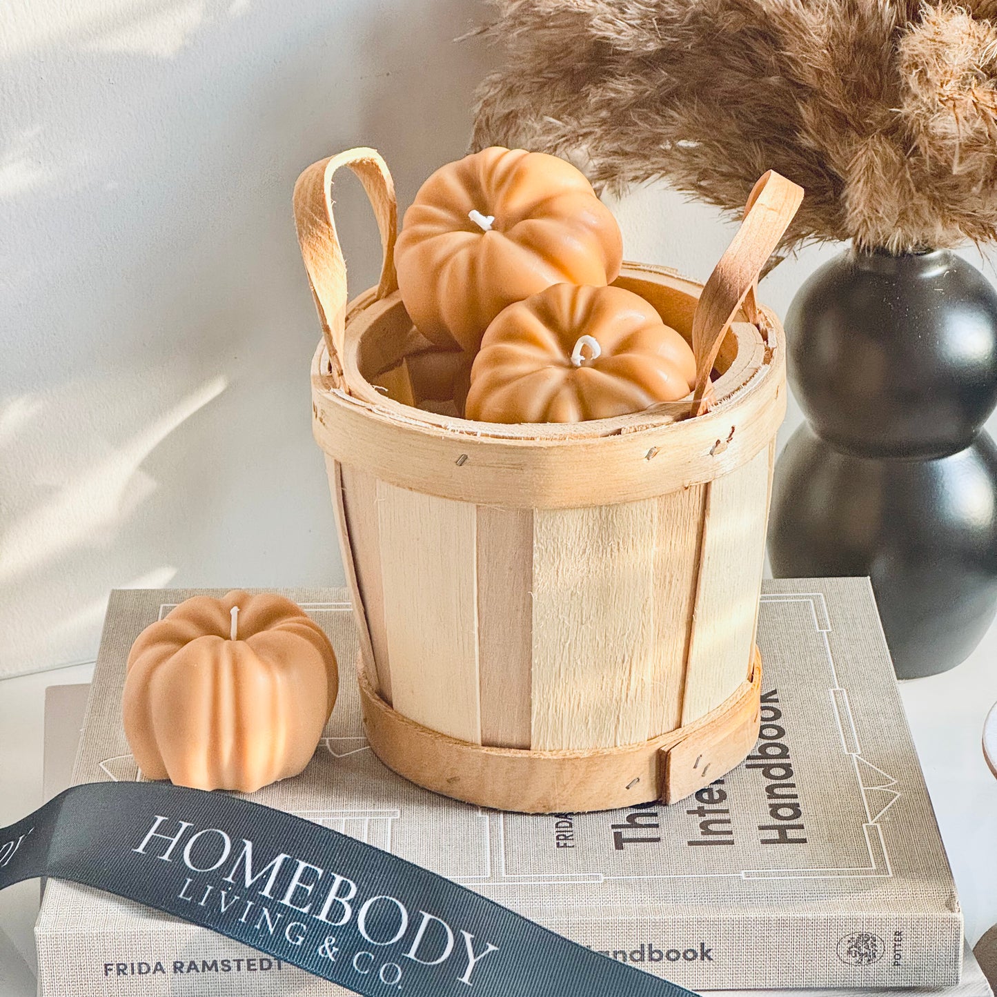 Autumn Silk Pumpkin Candle